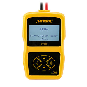 AUTOOL BT360 Digital Analyzer Multi-Languages BAD Cell Test Tools Car Battery Tester