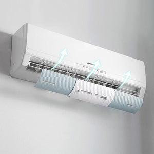 54-70cm Adjustable Windshield Air Condition Deflector Baffle Anti-wind Shield Baffle Cold Air Conditioner Wind Shield Anti Direct Blowing