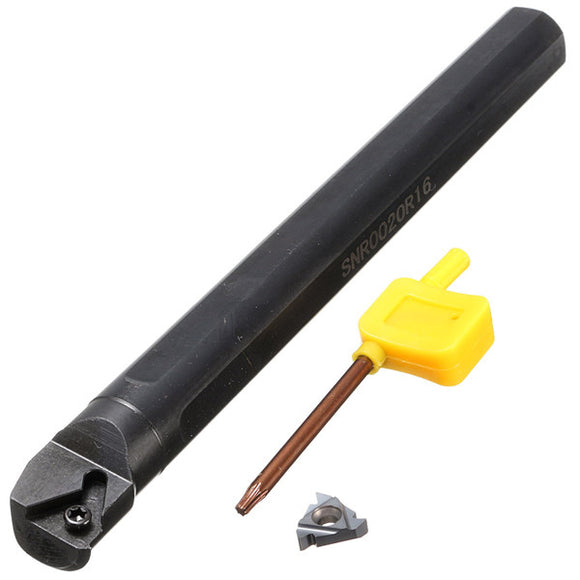 SNR0020R16 20x200mm Lathe Internal Threaded Turning Tool Holder Boring Bar With a 16 IR Insert