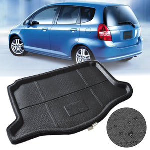 Car Rear Trunk Boot Cargo Mat Liner Tray Waterproof For Honda Jazz Fit 2014-2016