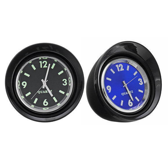 X65 Mini Luminous Car Mechanics Quartz Clock Noctilucent Watch Digital Pointer Dashboard Clock