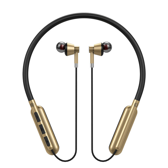 Bakeey In-ear bluetooth Neckband Earphone TF Card Extantable Headset Magnetic Sports Noise Reduction Free Load Painless Lighting Headphone