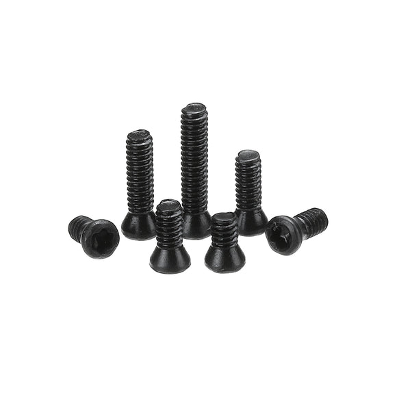 Suleve M2CT1 50Pcs M2 Insert Torx Screw Carbon Steel for Replaces Carbide Inserts CNC Lathe Tool