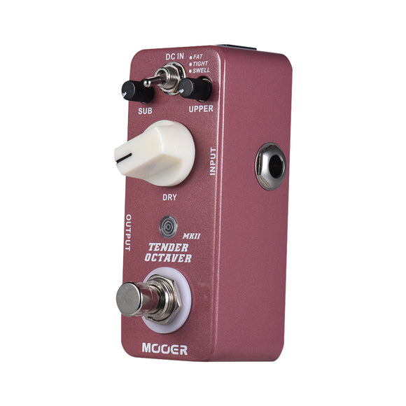 MOOER MOC3 Tender Octaver MKIII Guitar Effects Pedal with 3 Modes