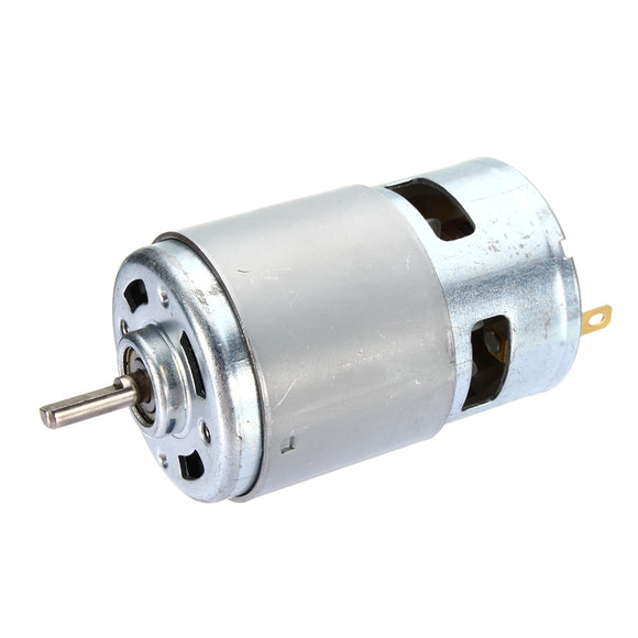 DC 12V/24V 10000 RPM D-Axis 775 Brush Motor