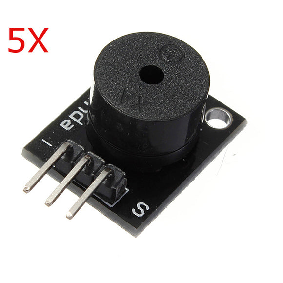 5Pcs 3.5-5.5V Standard Passive Buzzer Module For Arduino