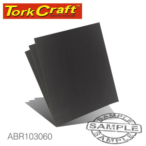 WATER PAPER 230 X 280MM 60 GRIT WET & DRY 50 PER PACK STD