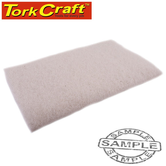 PAD NON WOVEN INDUSTRIAL STRENGTH 150 X 230MM NON GRAIN WHITE 20 PIECE