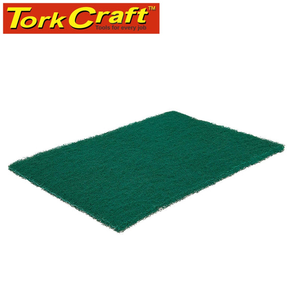 PAD NON WOVEN INDUSTRIAL STRENGTH 150 X 230MM FINE GREEN - GREEN 20PCE