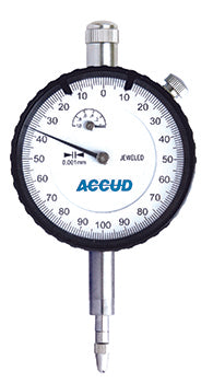 ACCUD DIAL INDICATOR LUG BACK 0-10MM 0.01MM