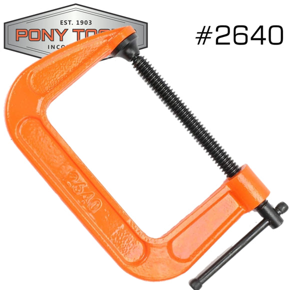 PONY 100MM 4' C-CLAMP