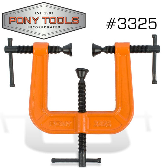 PONY THREE WAY EDGE CLAMP 2 1/2' 64MM