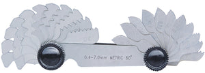 PITCH GAUGE METRIC 60 0.4-7.0MM