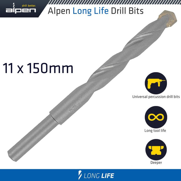 MASONRY DRILL BIT LONG LIFE 11 X 150MM