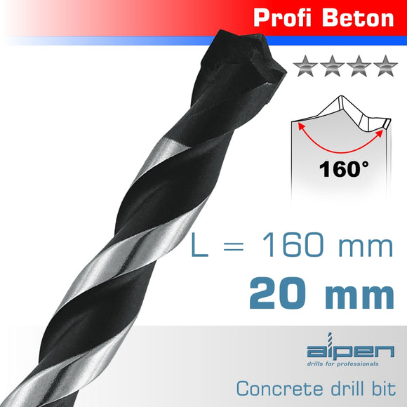 CONCRETE PROFI BETON DRILL BIT 20MM