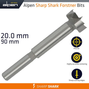 FORSTNER DRILL BIT SHARP SHARK 20MM