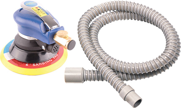 AIR ORBITAL SANDER 150MM HOOK AND LOOP WITH DUST EXTRACTION