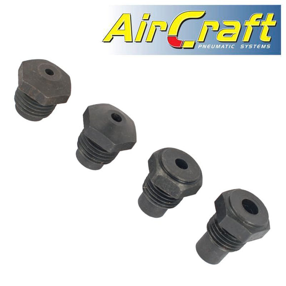 AIR RIVETER SERVICE KIT NOSE PIECE 4 PCE SET(1) FOR AT0018