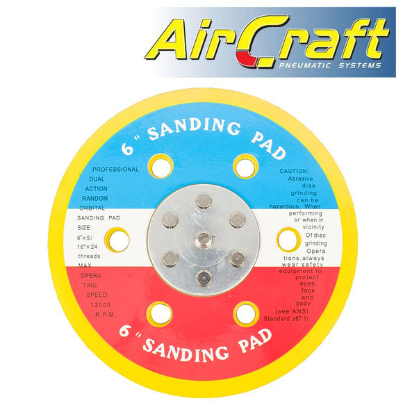 SANDING PAD FOR AIR PALM SANDER AT0026