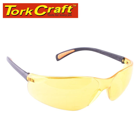 SAFETY EYEWEAR GLASSES YELLOW