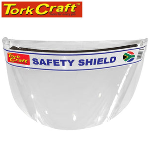 SAFETY FACE SHIELD PREMIUM  CLEAR