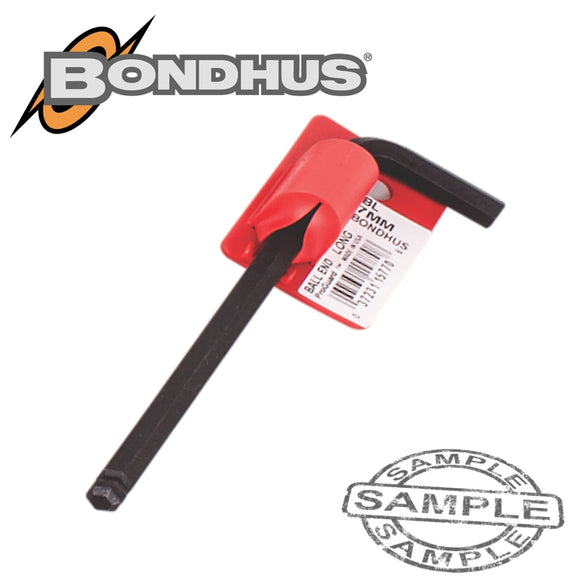 HEX BALL END L-WRENCH 7.0MM PROGUARD SINGLE BONDHUS