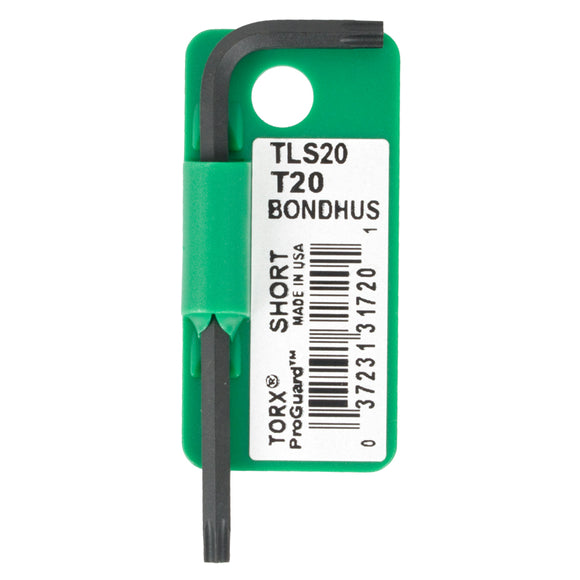 TORX L-WRENCH T20 PROGUARD SINGLE BONDHUS