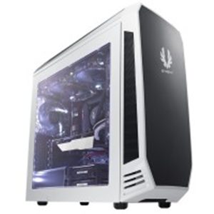 Bitfenix AEG-300-WKWN1 AEgis core - White + Windowed + Icon disply , with 3-speeds fan controller