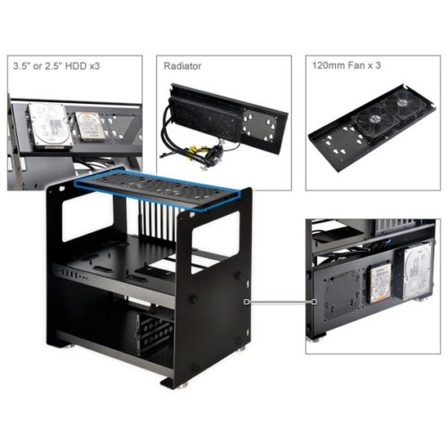 Lian-li pc-T80-2 Black