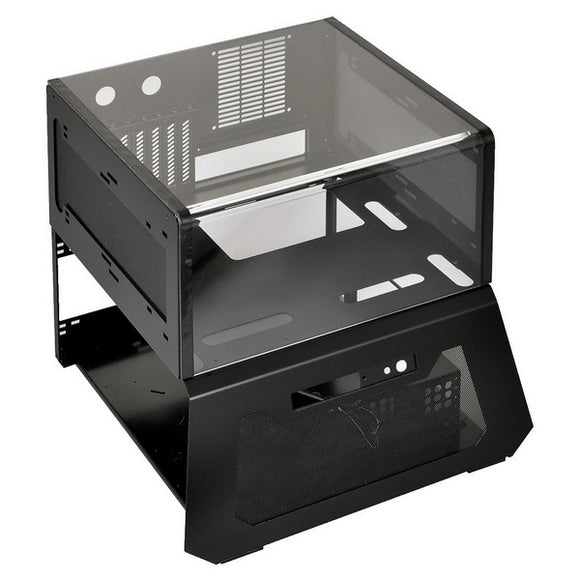Lian-li pc-T70 e-atx test bench / open to air chassis , black , No psu ( use optional standard psu )