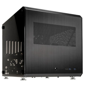 Lian-li pc-V33WX , Black , Windowed ( full size panel with tempered glass )