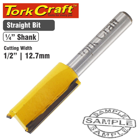 ROUTER BIT STRAIGHT 1/2' (12.7MM)
