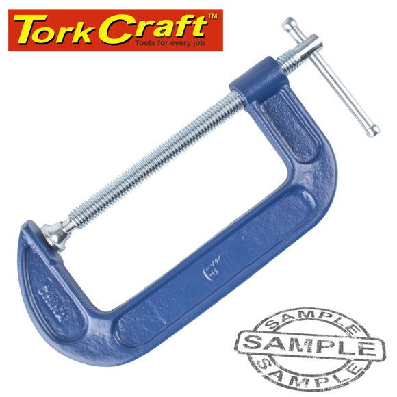 CLAMP G HEAVY DUTY 150MM TWIN PACK 6'