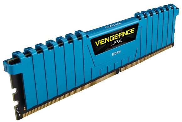 Corsair CMK16GX4M4A2800C16B vengeance Lpx with Blue low-profile heatsink