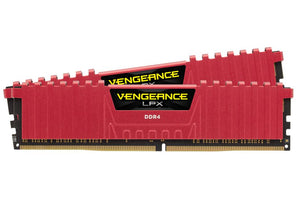 Corsair CMK8GX4M2A2666C16R vengeance Lpx with Red low-profile heatsink
