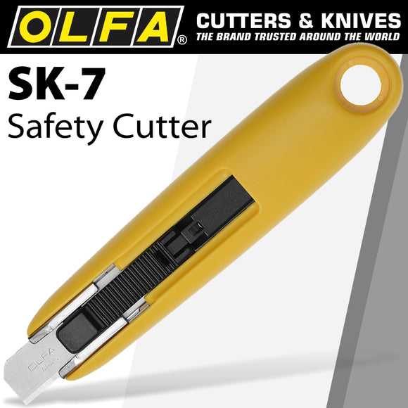 OLFA SAFETY CUTTER W/12.5MM  BLADE BOX OPENER CUTTER