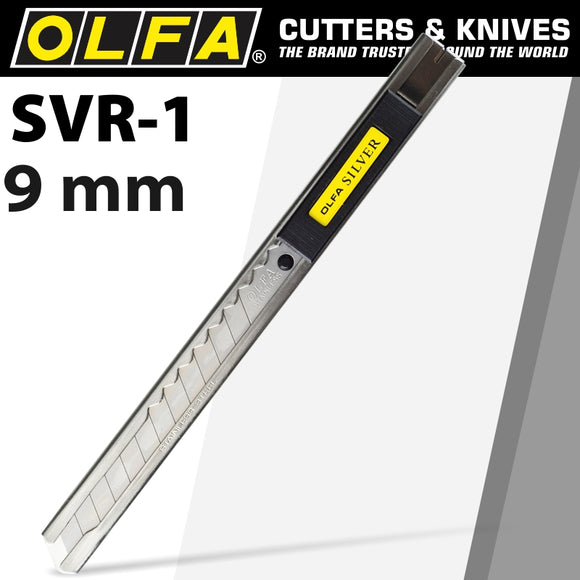 OLFA MODEL SVR-1 STAINLESS STEEL CUTTER SNAP OFF KNIFE 9MM