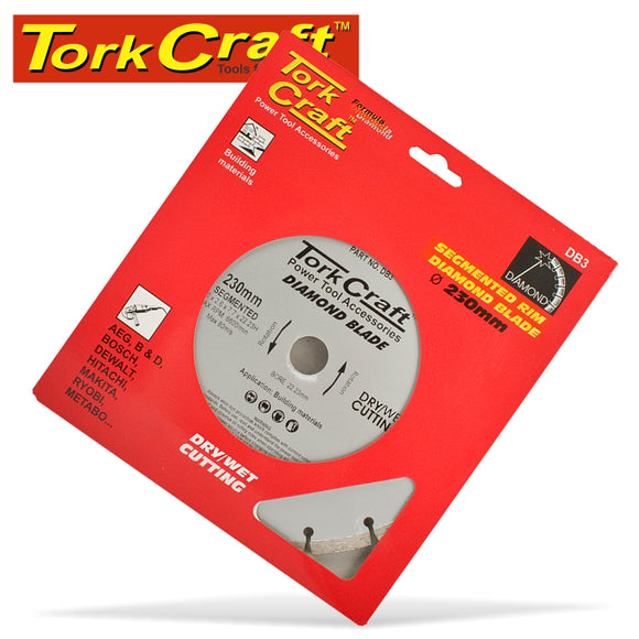 DIAMOND BLADE SEGMENTED 230MM