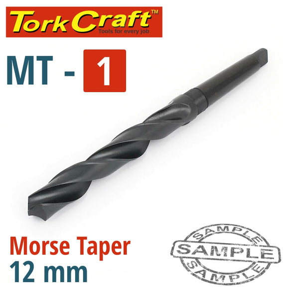 DRILL BIT HSS MORSE TAPER 12MM X MT1