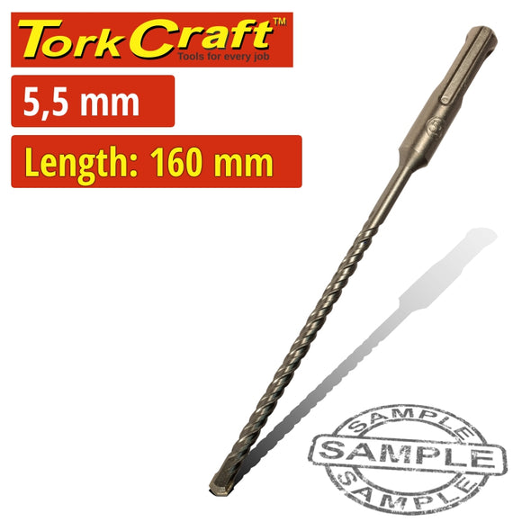 SDS PLUS DRILL BIT 160 X 100 5.5MM