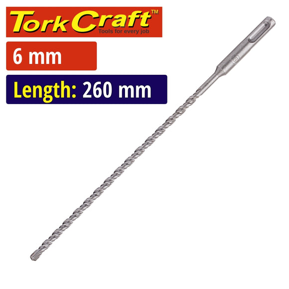 SDS PLUS DRILL BIT 260X200 6.0MM