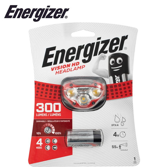 ENERGIZER 300 LUM VISION HD HEADLIGHT RED