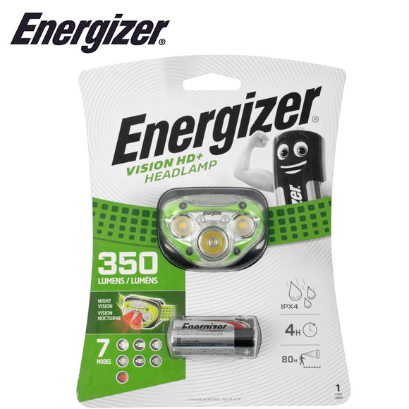 ENERGIZER 350 LUM VISION HD PLUS HEADLIGHT GREEN