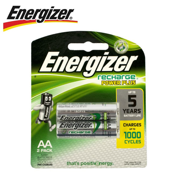 ENERGIZER RECHARGE 2000mAh   AA - 2 PACK (MOQ6)