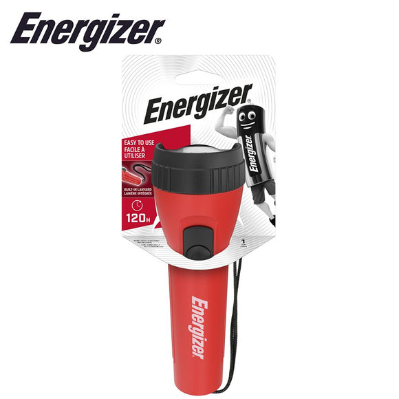 ENERGIZER TORCH RED MEDIUM 2D 25 LUMENS (MOQ 9)