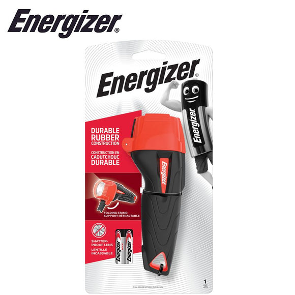 ENERGIZER RUBBER LIGHT X2AAA - 60 LUMENS 50M RANGE