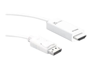 J5create JDC159 DisplayPort or thunderbolt2 to 4K HDMi2.0 2M Cable