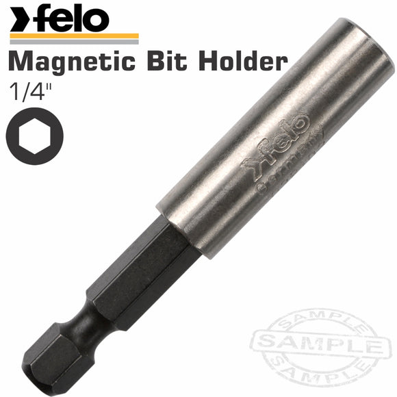 FELO MAGNETIC BIT HOLDER 1/4' BULK