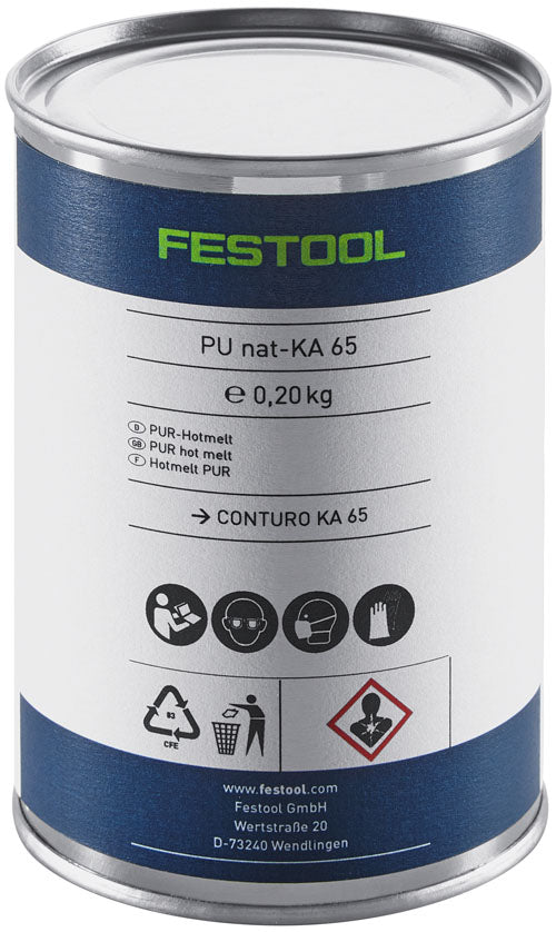 FESTOOL PU ADHESIVE, NATURAL PU NAT 4X-KA 65 200056