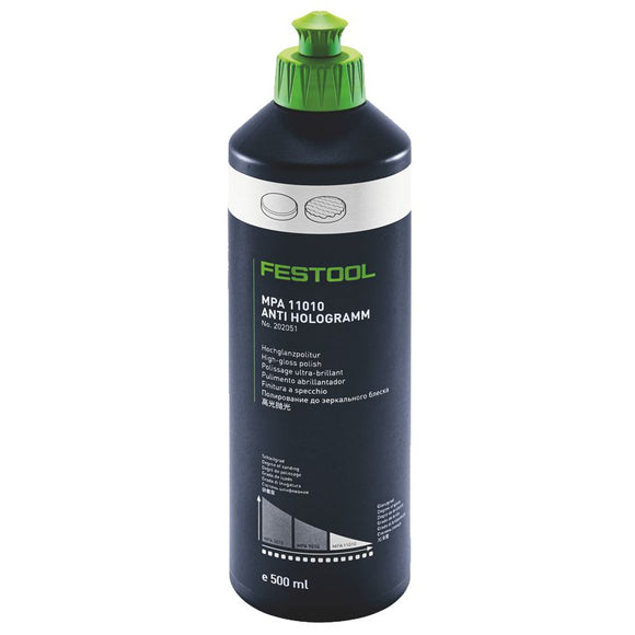 FESTOOL POLISHING AGENT MPA 11010 WH/0,5L 202051